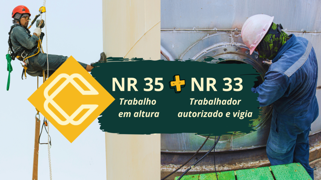 Combo de treinamento NR33 e NR35